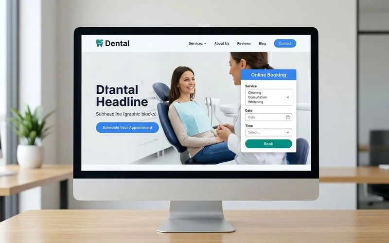 Dental Website Design & Development — service detail