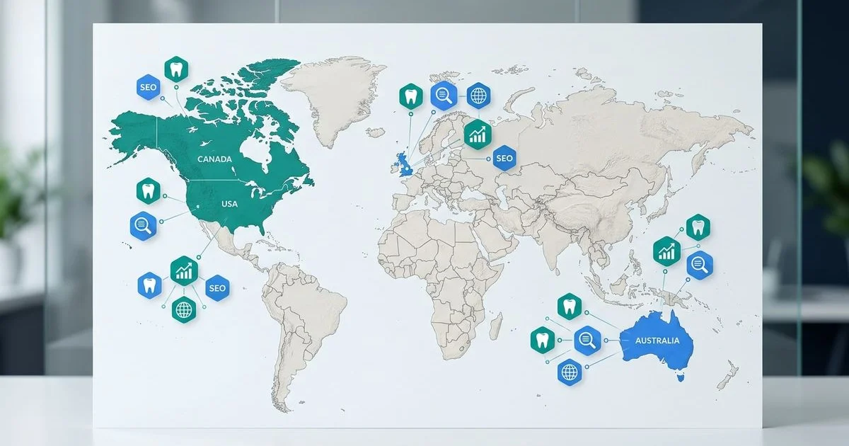Global white-label dental SEO coverage expansion